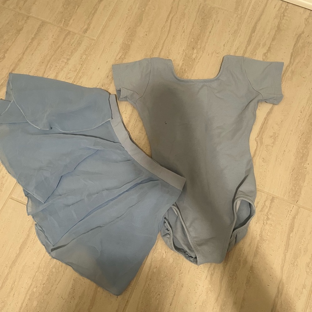 Dance set leotard and skirt